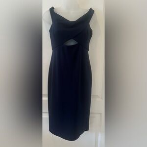 Bec & Bridge Cut-Out cocktail dress.  Navy blue.  Size 8.